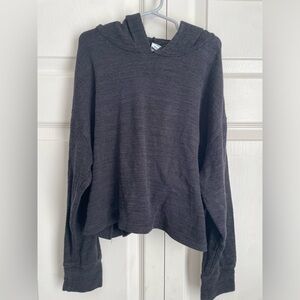 Old Navy Charcoal Hooded Sweatshirt